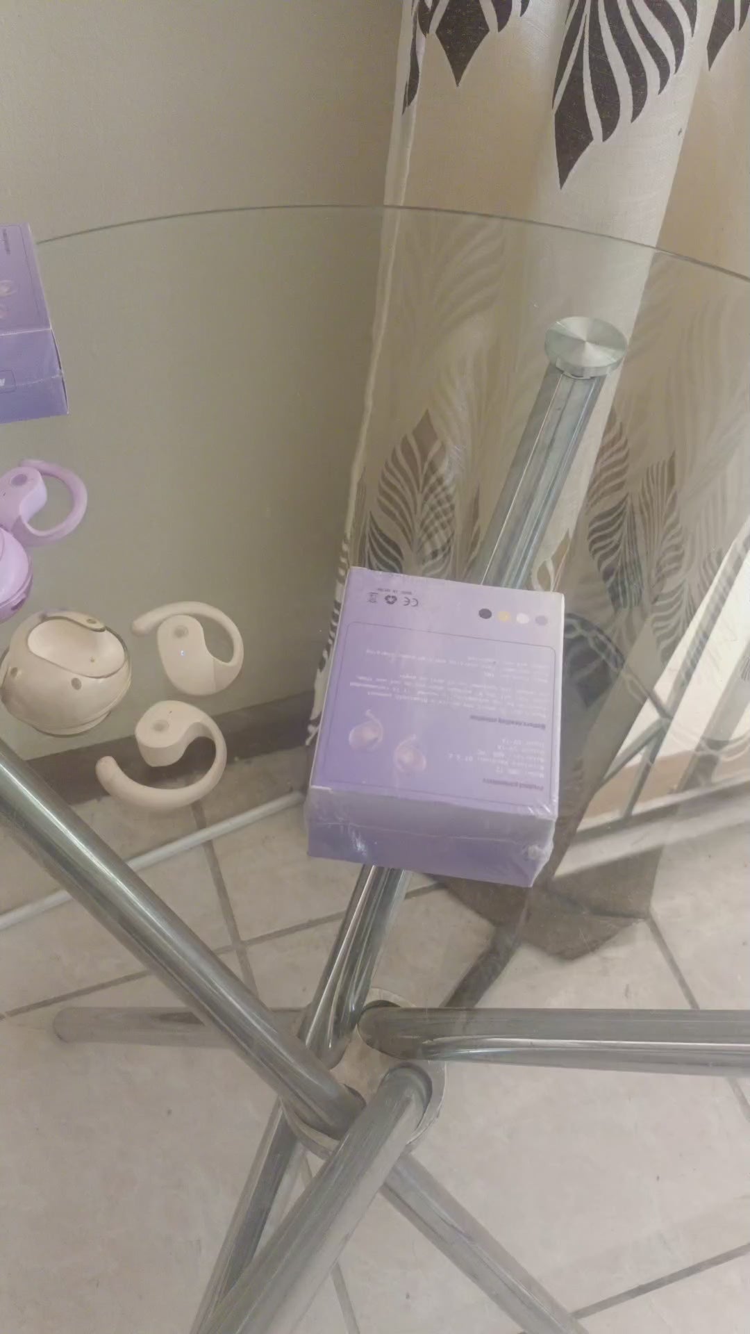 Smart Open Ear Bluetooth 5.4 Earbuds Wireless Headphones Sport Stereo Earphones